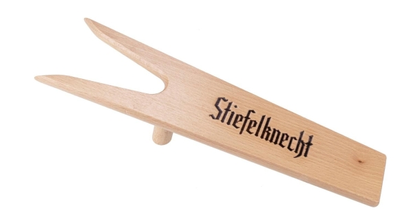 Stiefelknecht mit Pferde Motiv , Stiefelknecht , Holz Stiefelknecht